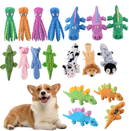 Pet Plush Toy Dog Sound Octopus